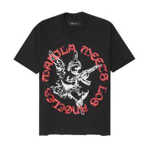 "WAR ANGEL" TEE IN CAVAIR