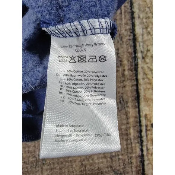 Rab Womens Blue Journey Full Zip  Hoody