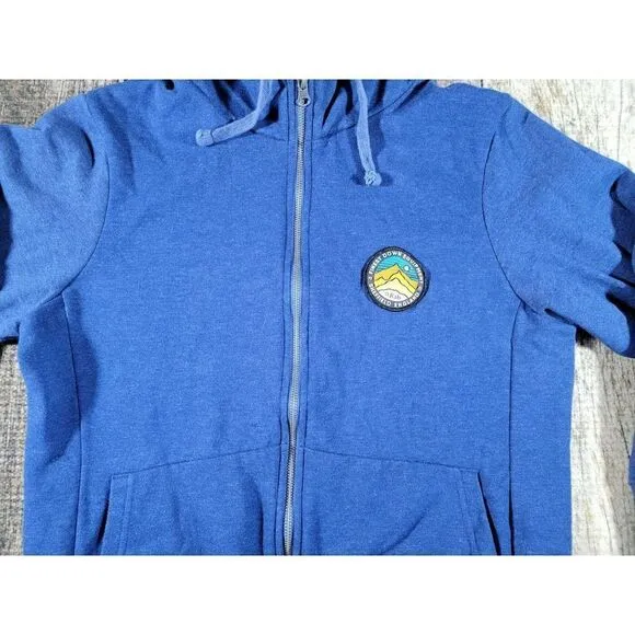 Rab Womens Blue Journey Full Zip  Hoody