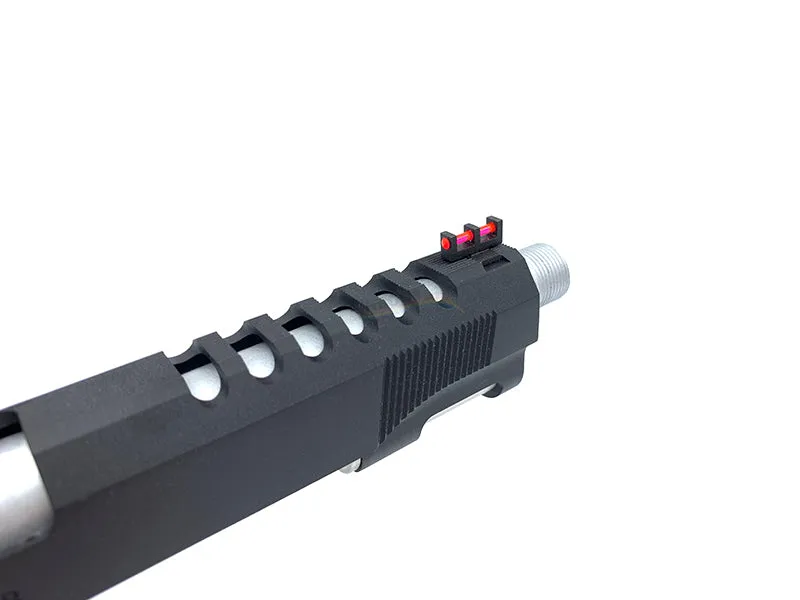 Rainbow 8 Custom Upper Slide Complete Set For Marui Hi-Capa Gold Match (Kimber)