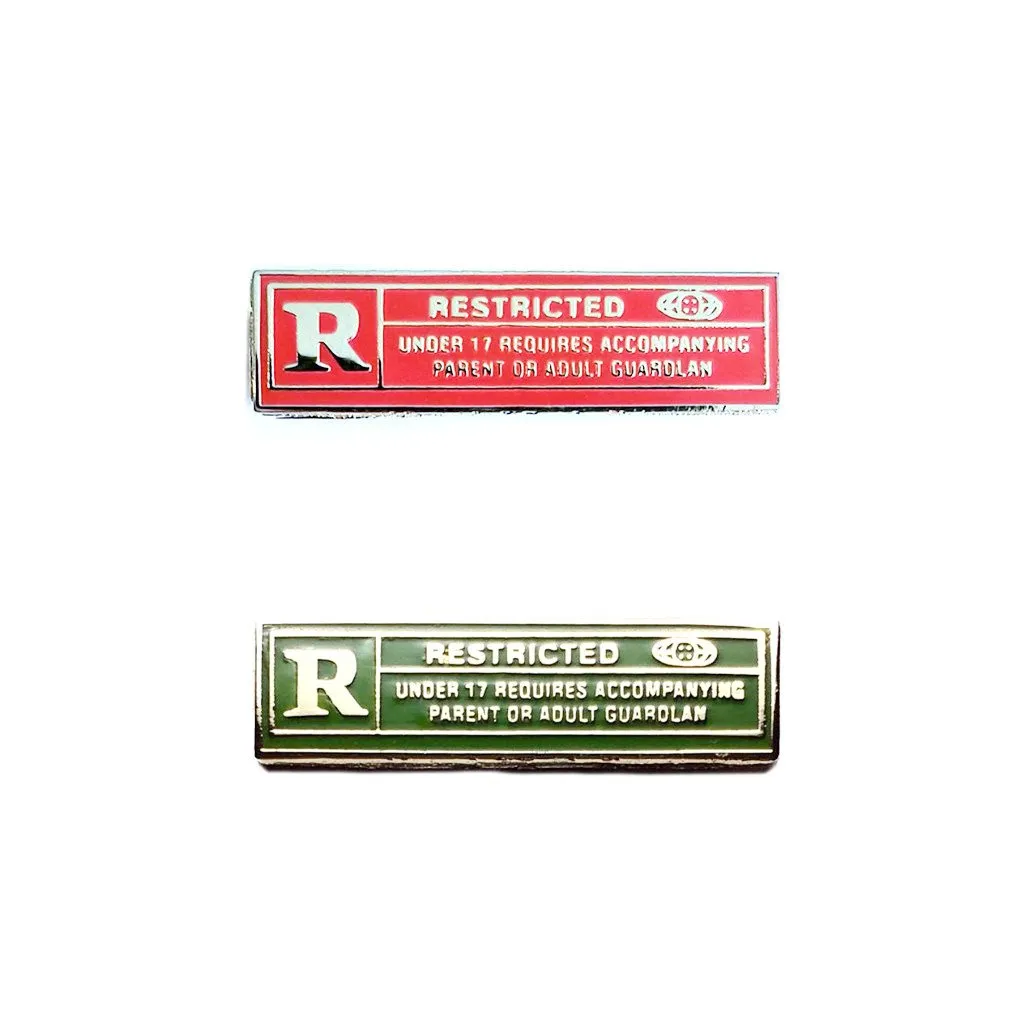 Rated R Pin