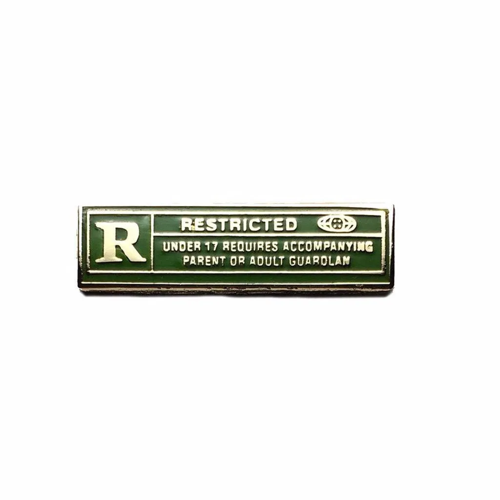 Rated R Pin