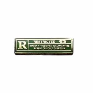 Rated R Pin