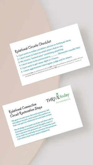RC Relational Circuits Card - 25 Pack