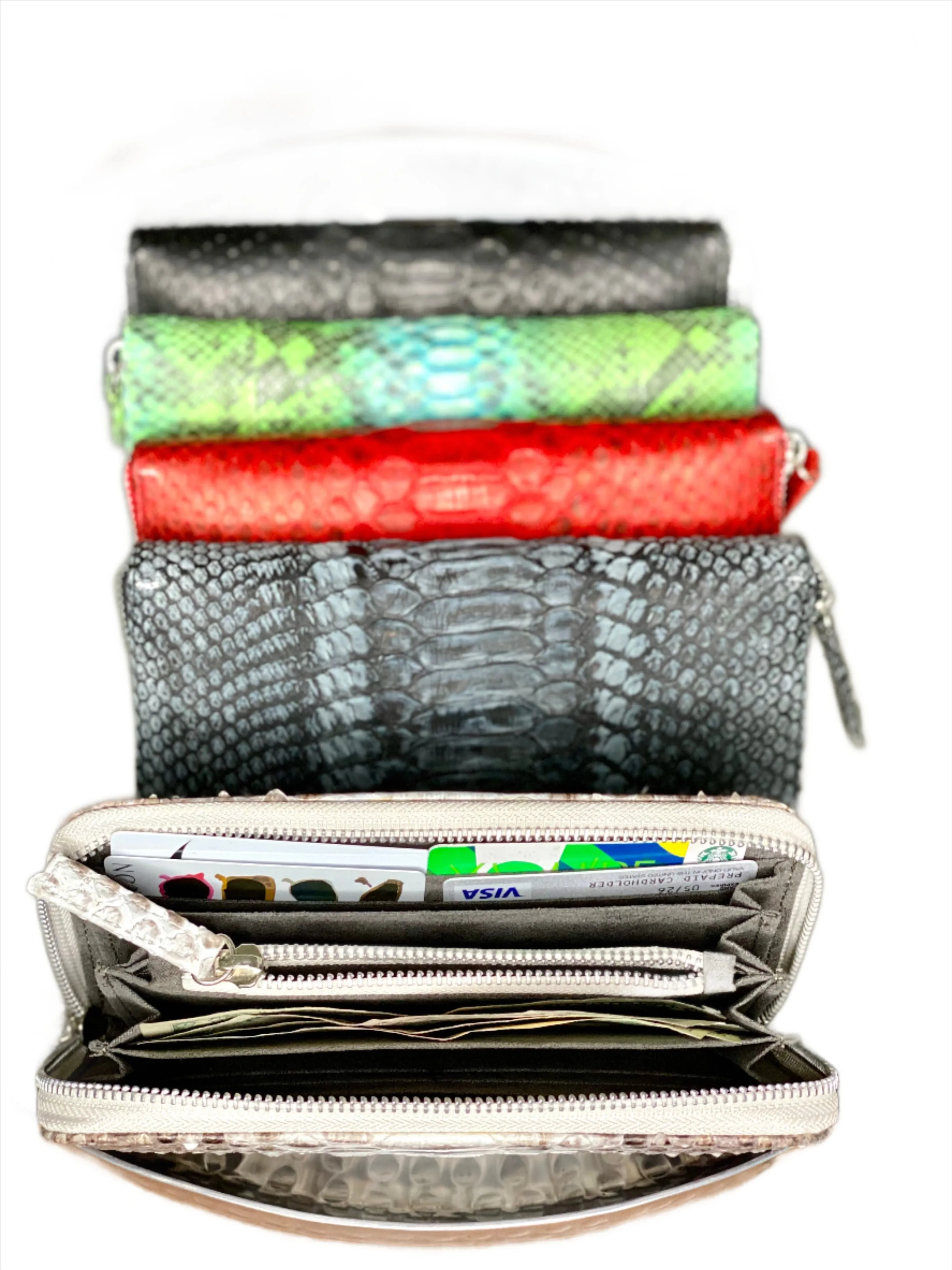 Red Zippy Wallet