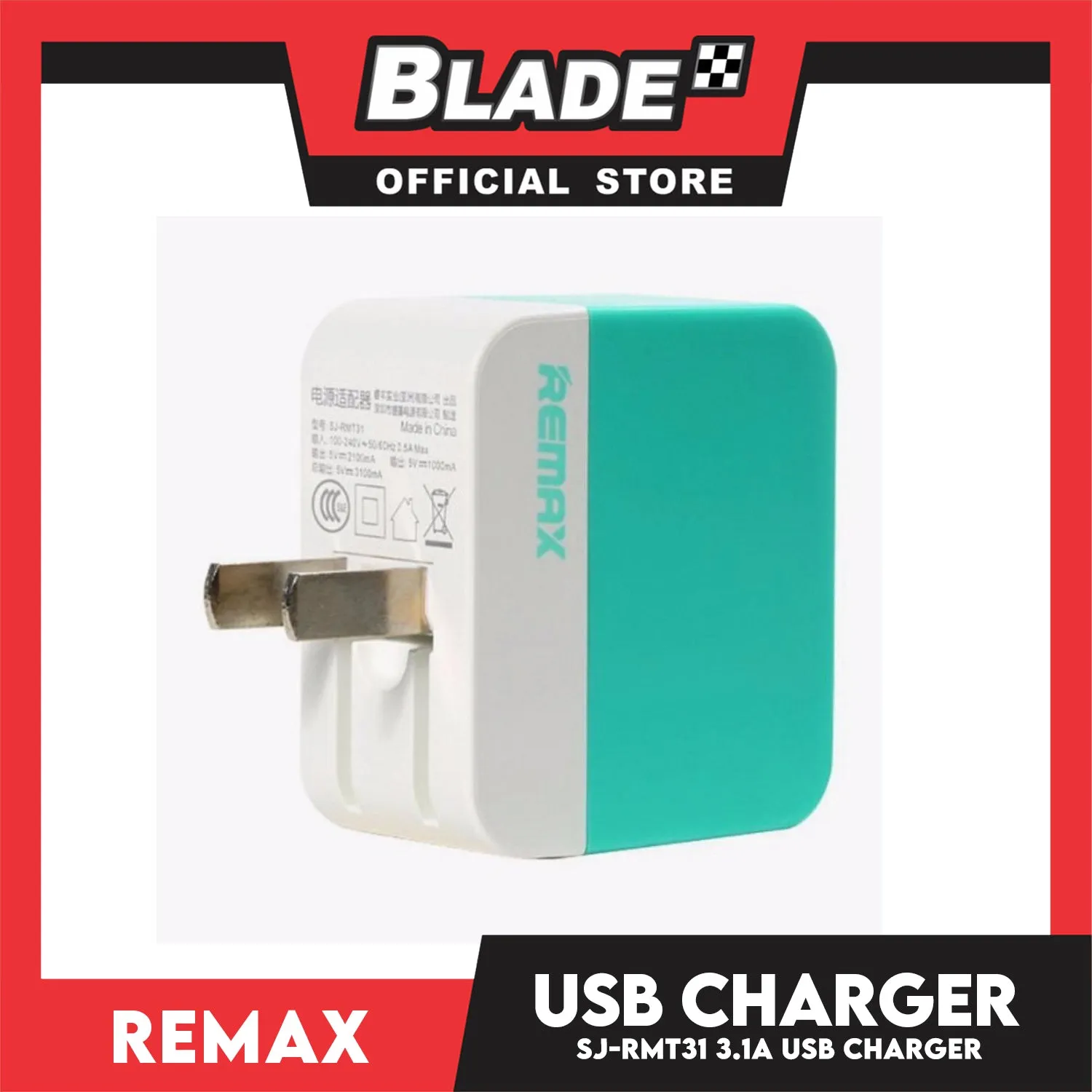 Remax SJ-RMT31 3.1A USB Charger