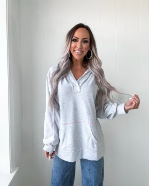 Remember You Hoodie - Heather Grey