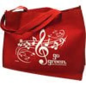 Reusable Music Staff Go Green Tote Bag