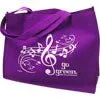 Reusable Music Staff Go Green Tote Bag