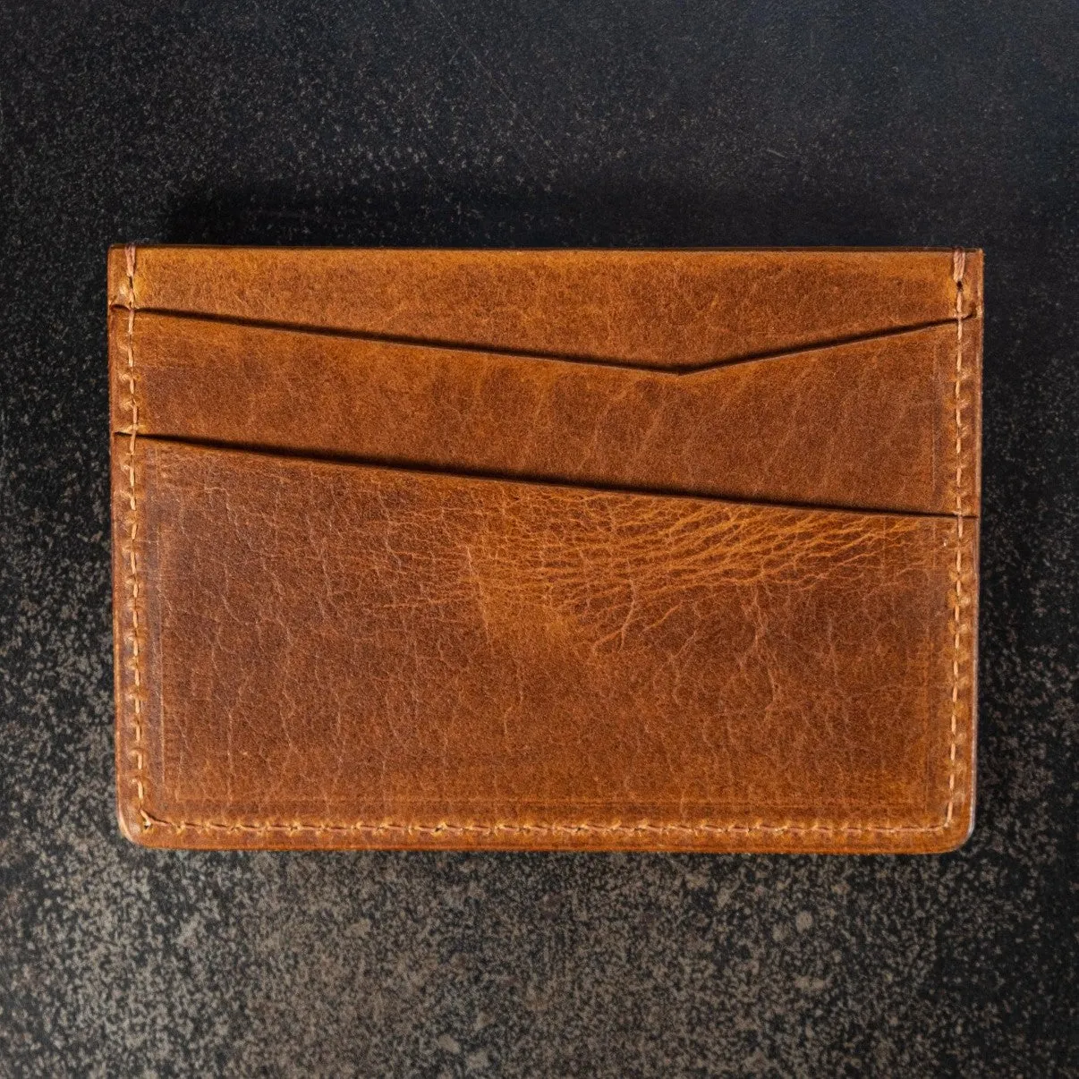 Revival Cycles Van Horn Card Wallet - Tan
