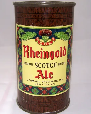 Rheingold Scotch Ale (IRTP) Single face, USBC 123-25, Grade 1/1 