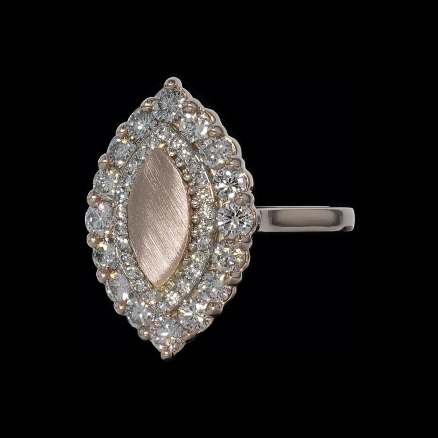 Ring Slide Marquise Rose Brilliant Frames