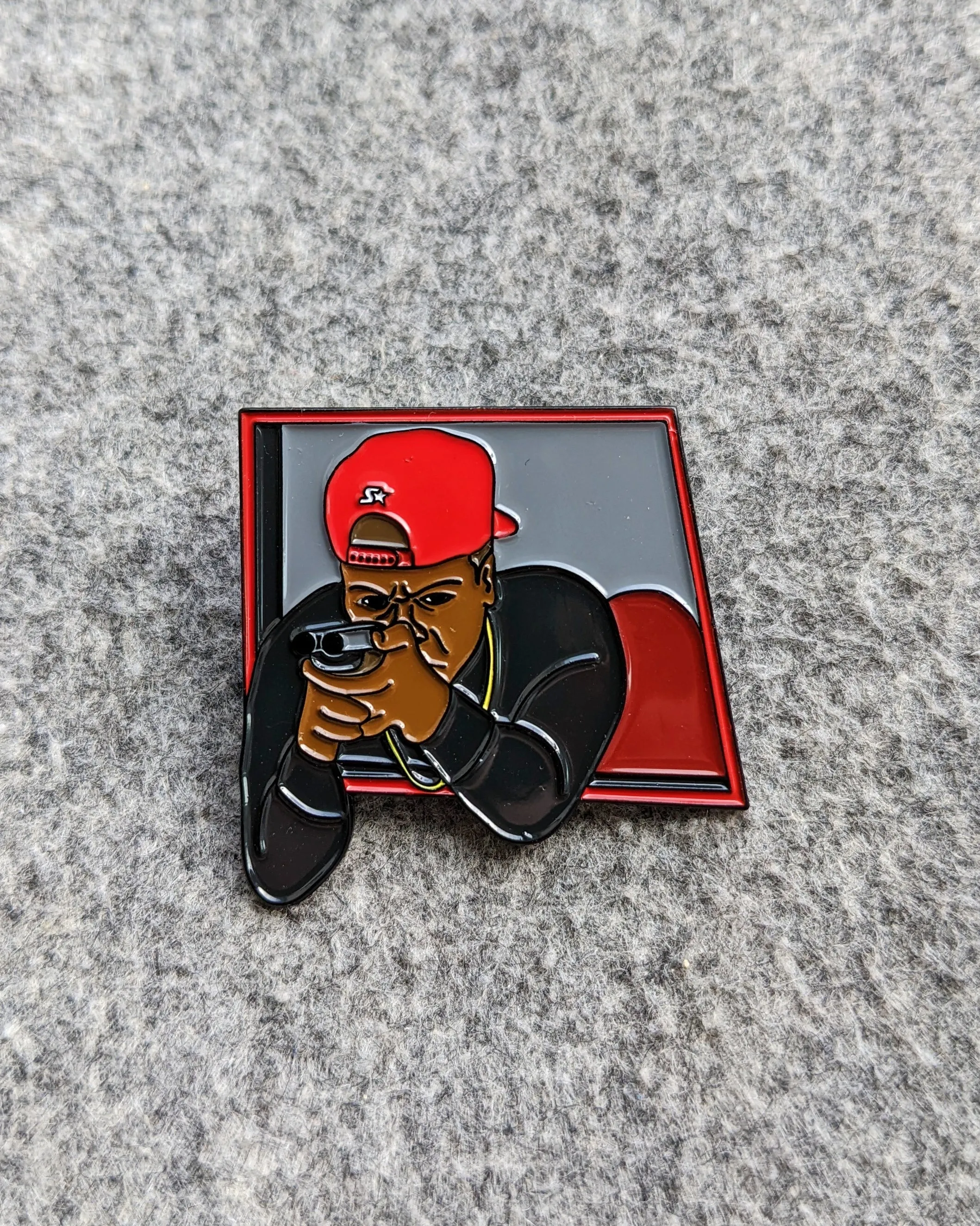 Run Ricky Run Pin
