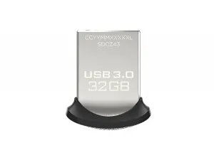 San Disk Ultra Fit Memoria Usb, 32 Gb, Usb 3.0, Negro,Sdcz43 032 G Gam46