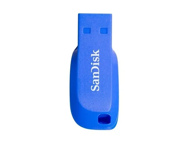 Sandisk Cruzer Blade Memoria Usb,16gb, Usb 2.0, Azul Sdcz50c