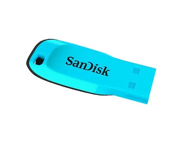 Sandisk Sdcz50 C 008 G B35 B Cruzer Blade Usb 8 Gb Azul