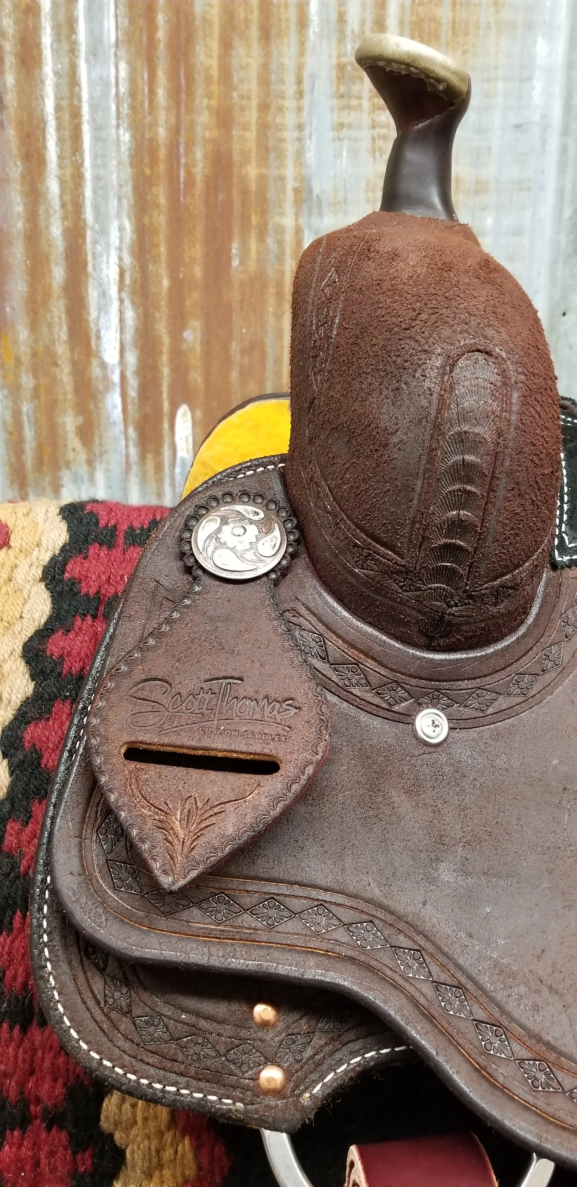 Scott Thomas 15.5" Custom All-Around Saddle