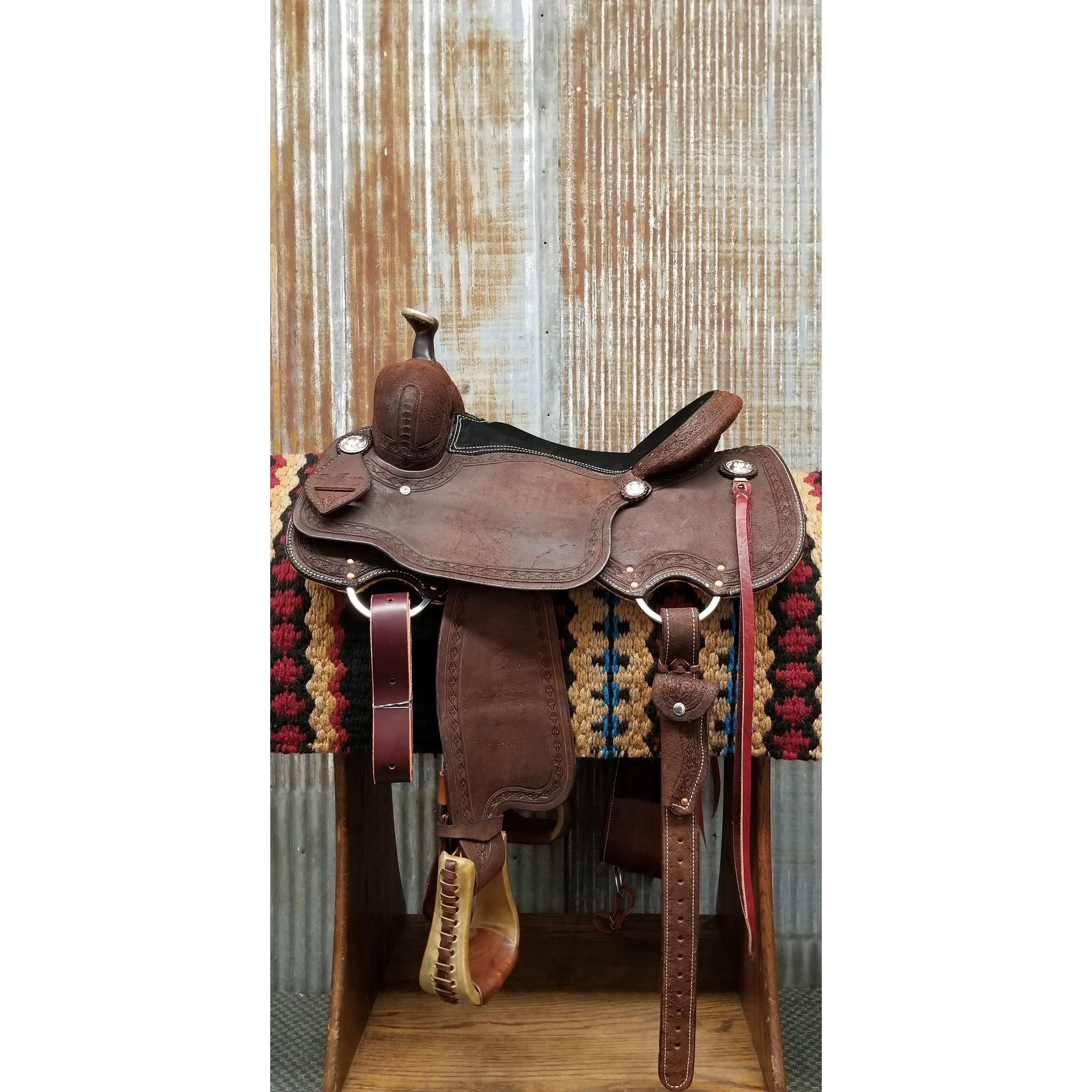 Scott Thomas 15.5" Custom All-Around Saddle