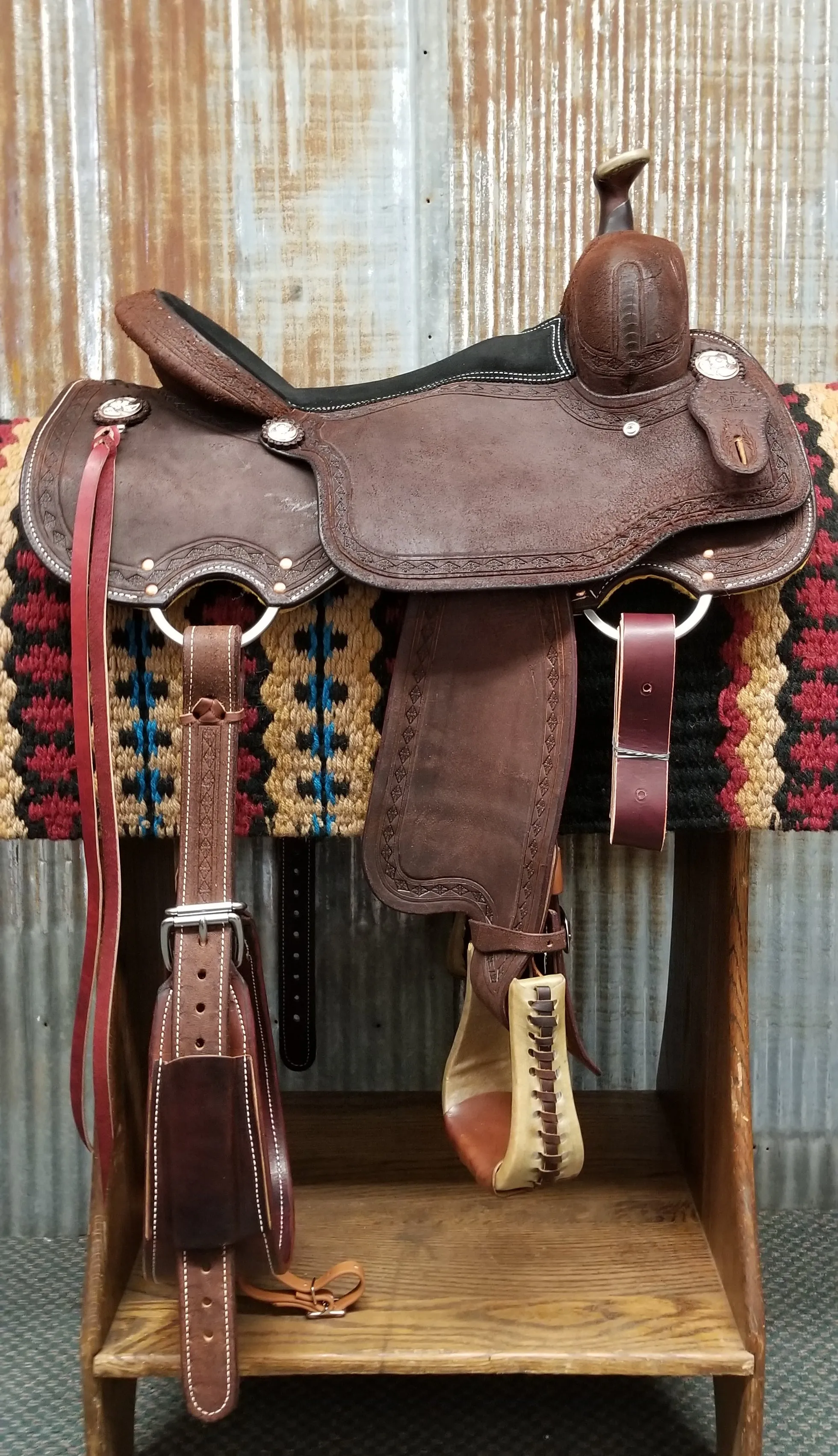Scott Thomas 15.5" Custom All-Around Saddle