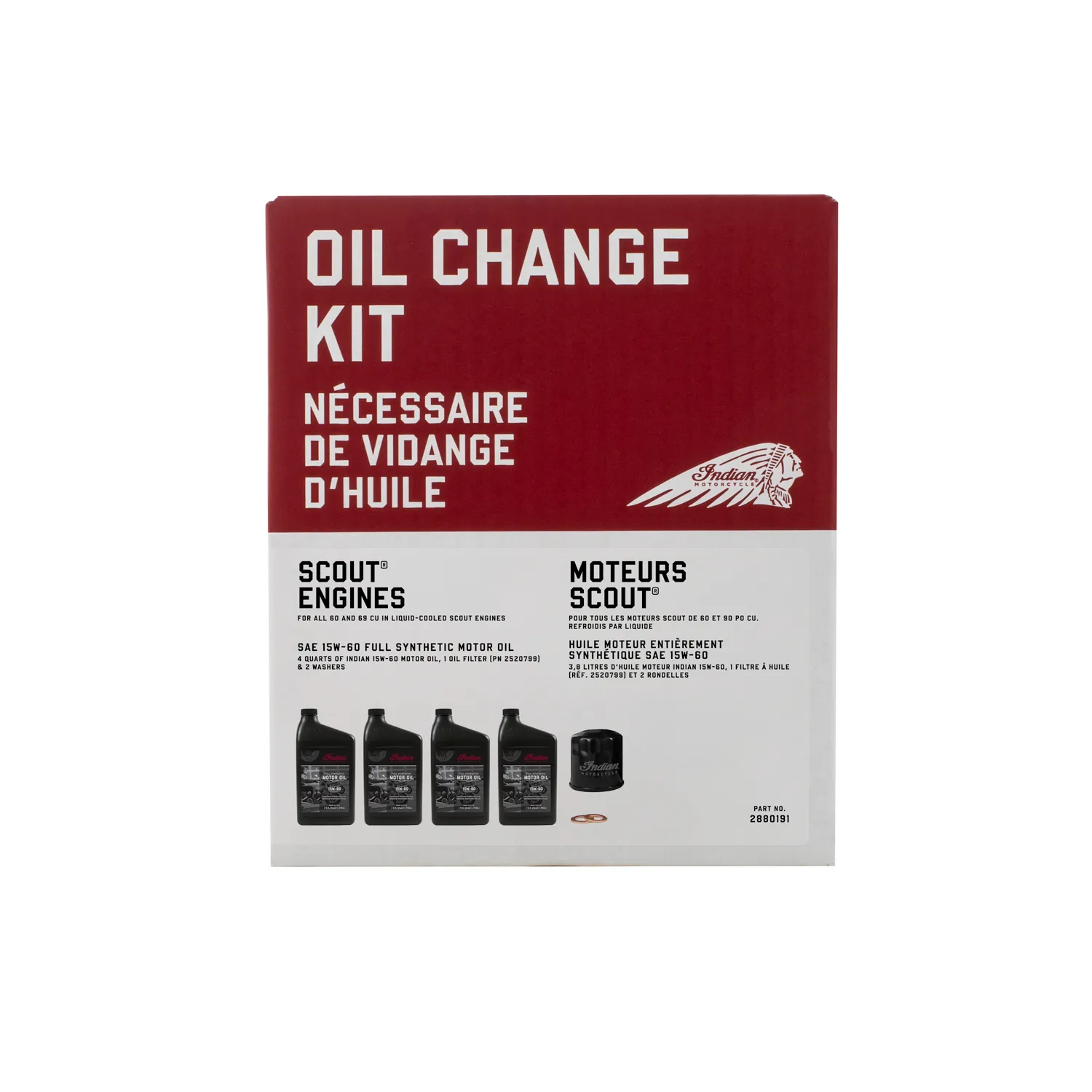 Scout Oil Change Kit - 2880191