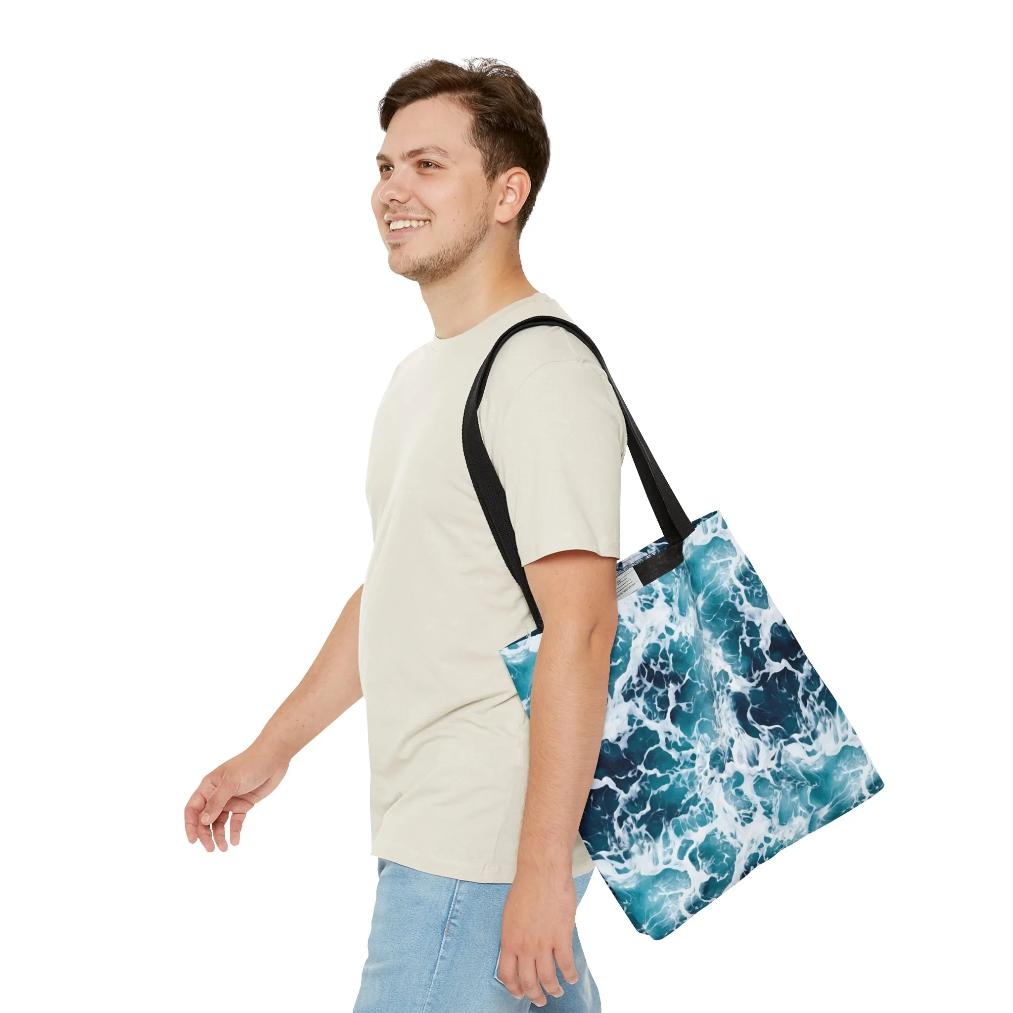 Sea Foam Tote Bag