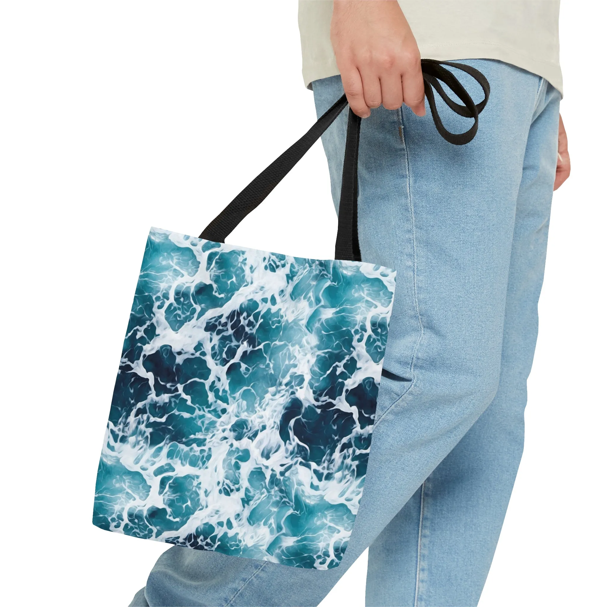 Sea Foam Tote Bag