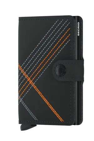 Secrid Mini Wallet - Stich Linea Orange