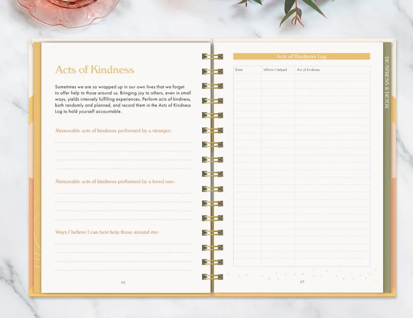 Self-Care Journal Be Kind To Yourself