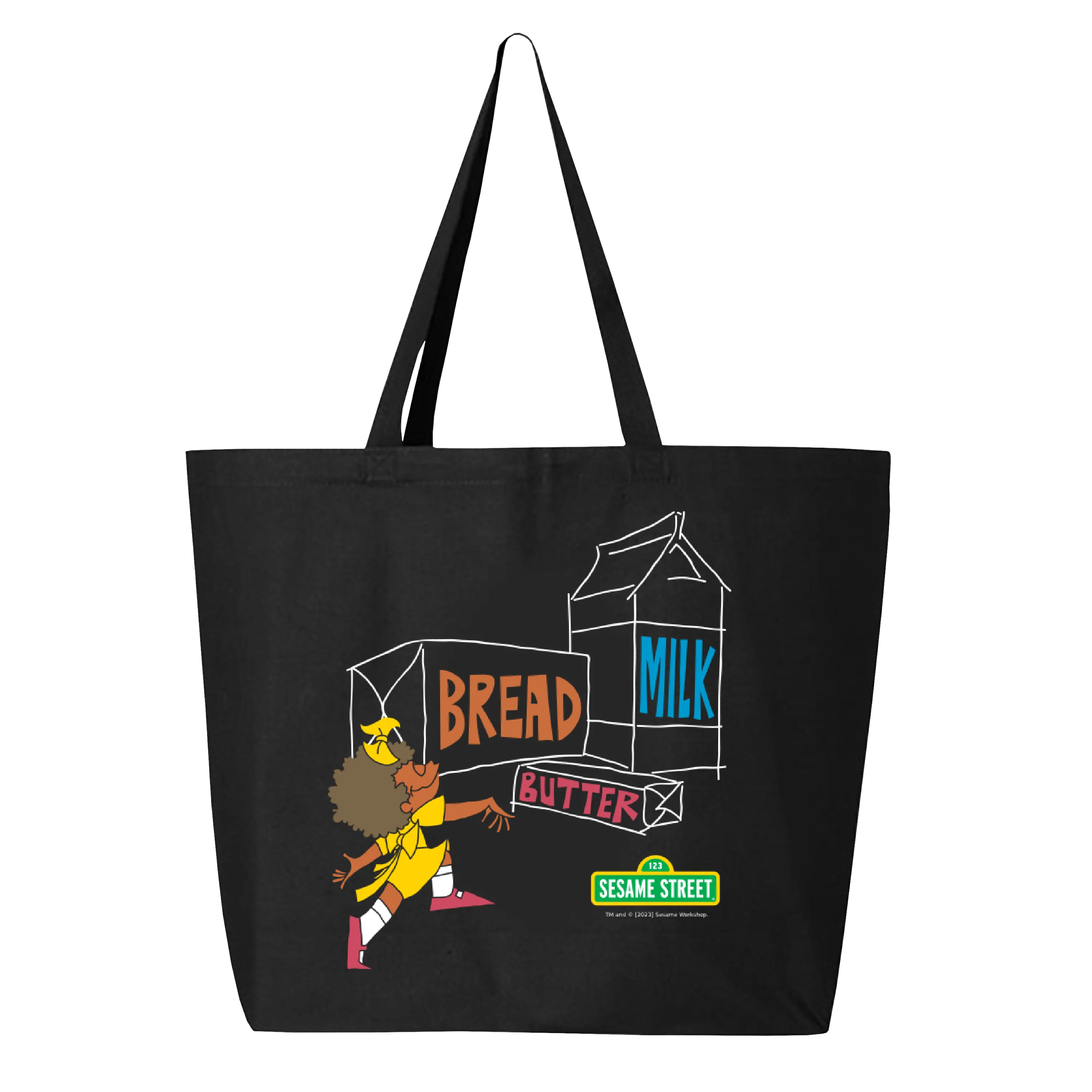 Sesame Street I Remember Tote - Black