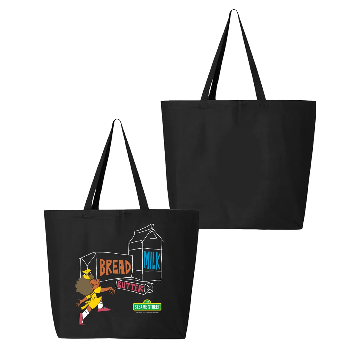 Sesame Street I Remember Tote - Black