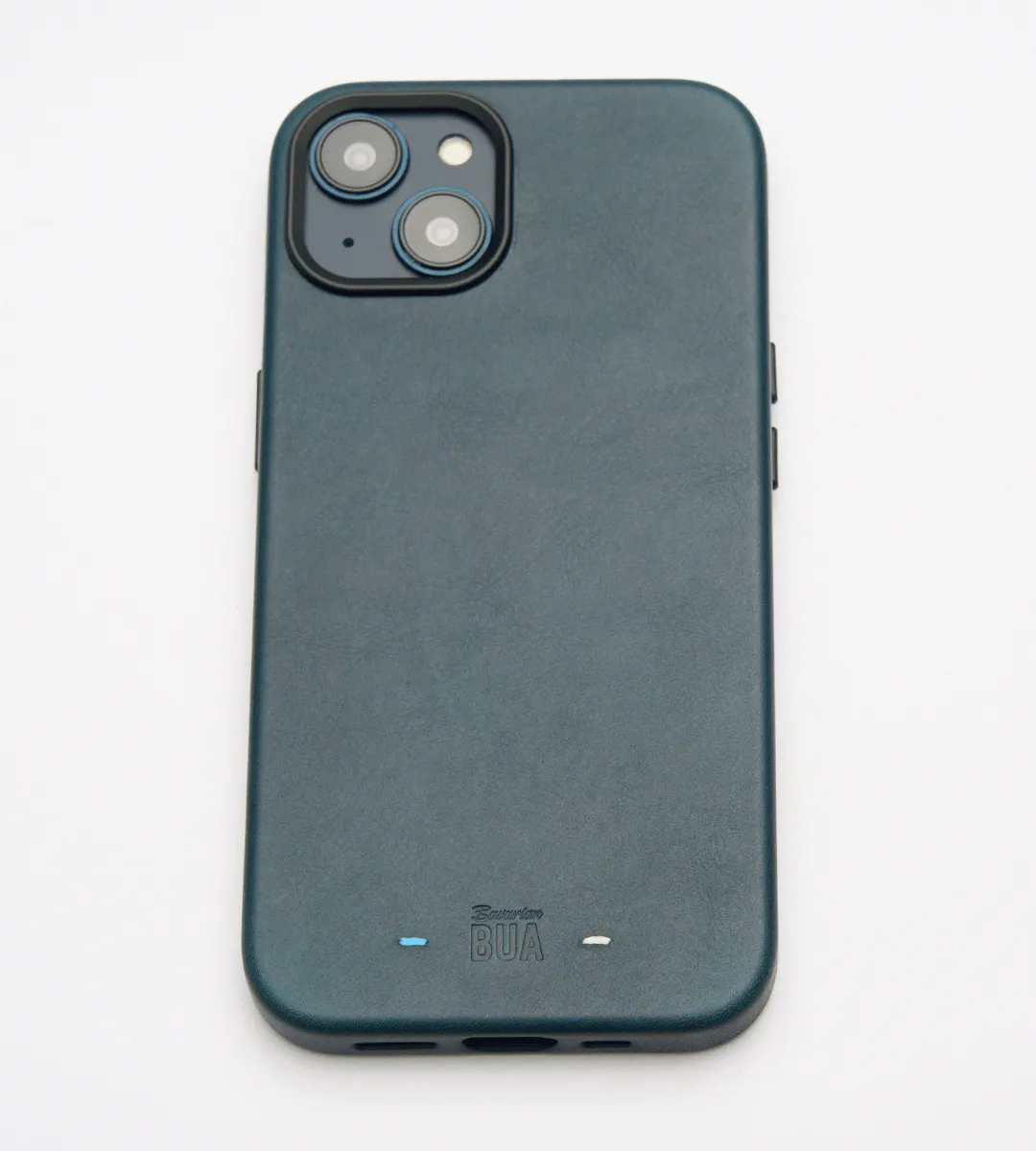 Set Hülle   Wallet | Leder Hülle für dein iPhone   Leder Wallet mit MagSafe Blau
