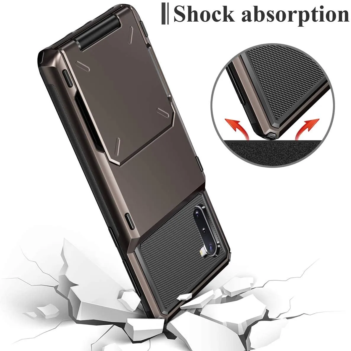Shockproof Wallet Case For Samsung Galaxy A