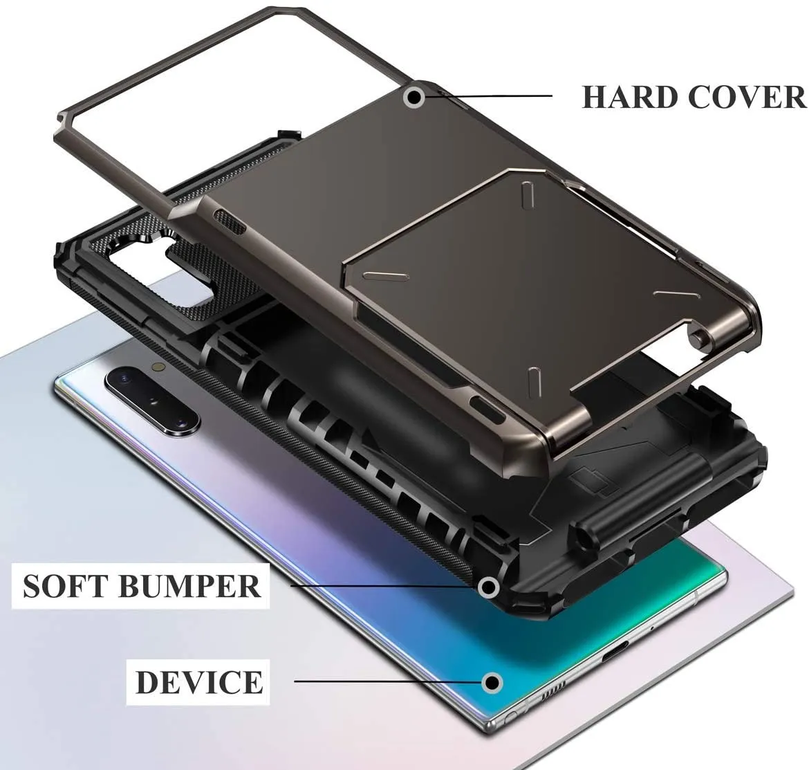 Shockproof Wallet Case For Samsung Galaxy A