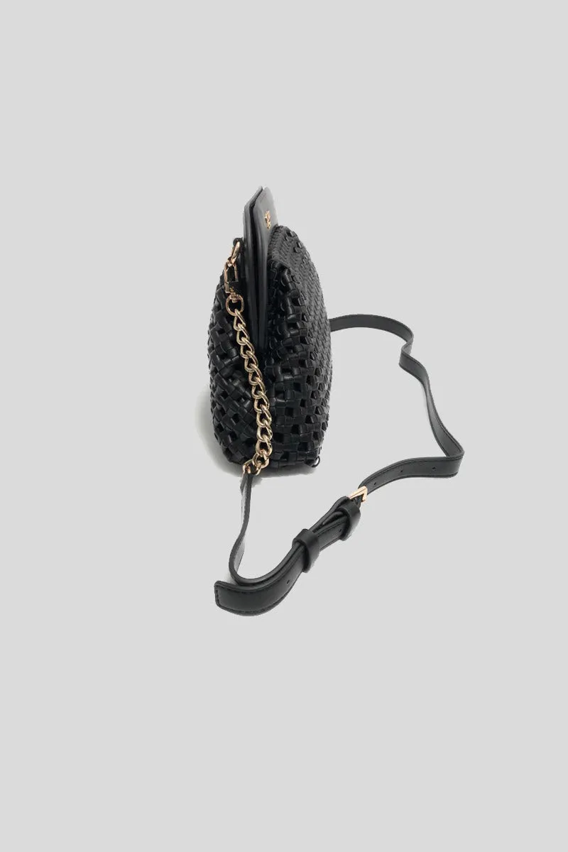 Sicilia Frame Clutch - Black