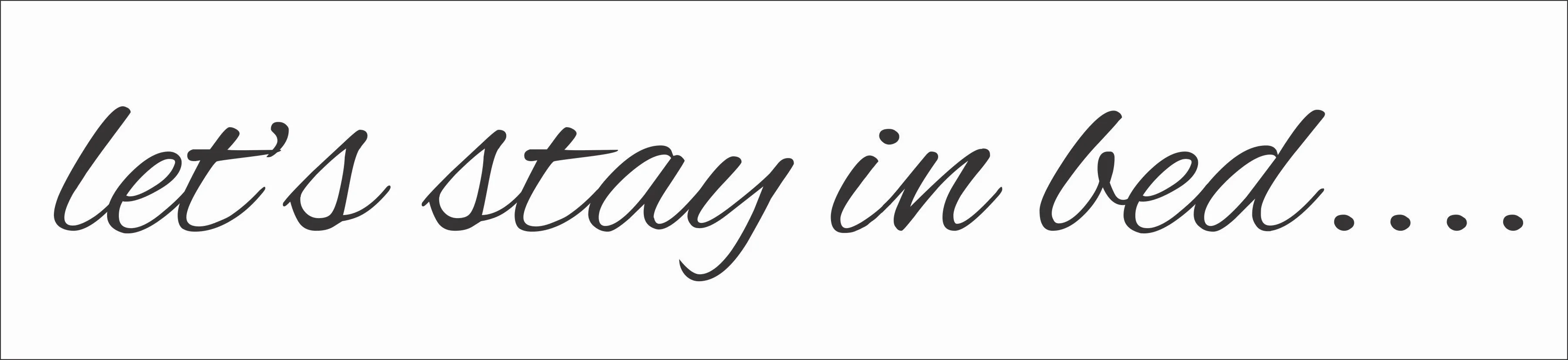 SIGN Design - Oversized/ Over the bed