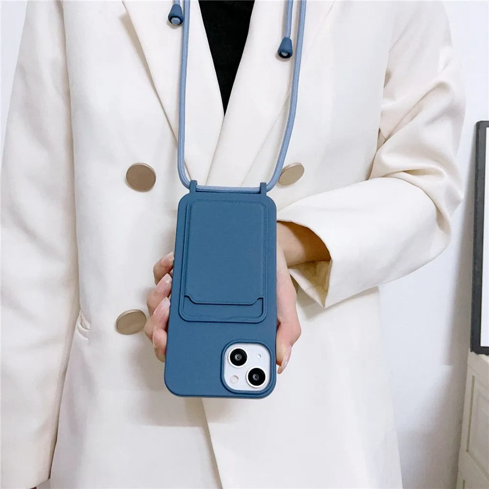 Silicone Crossbody Phone Case
