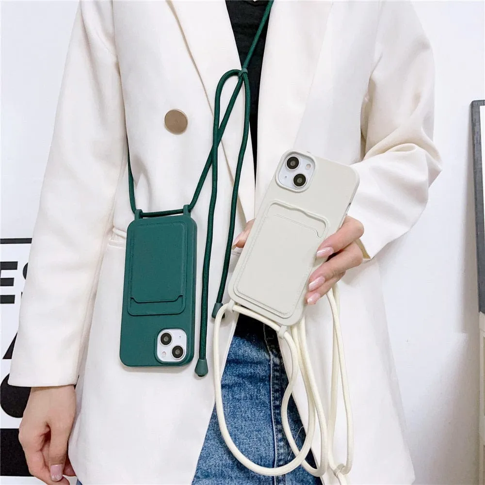 Silicone Crossbody Phone Case