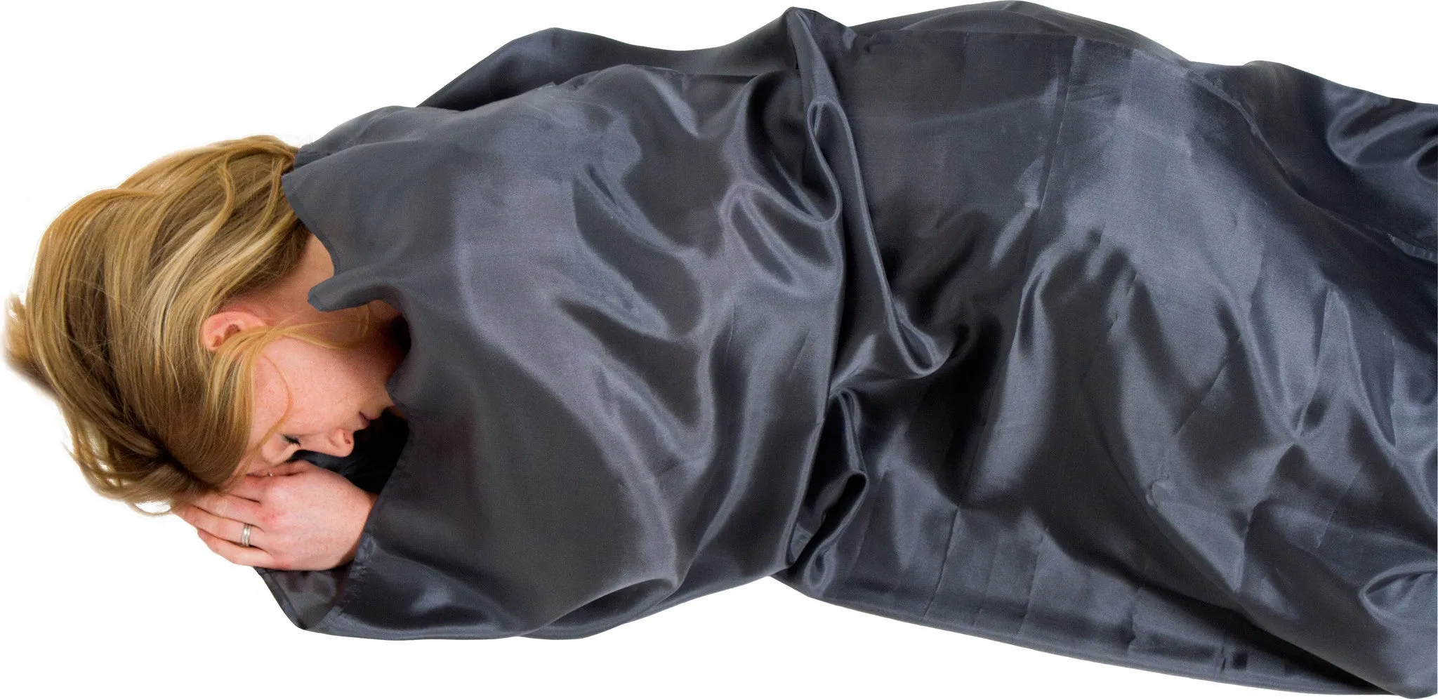 SILK SLEEPING BAG LINER - MUMMY
