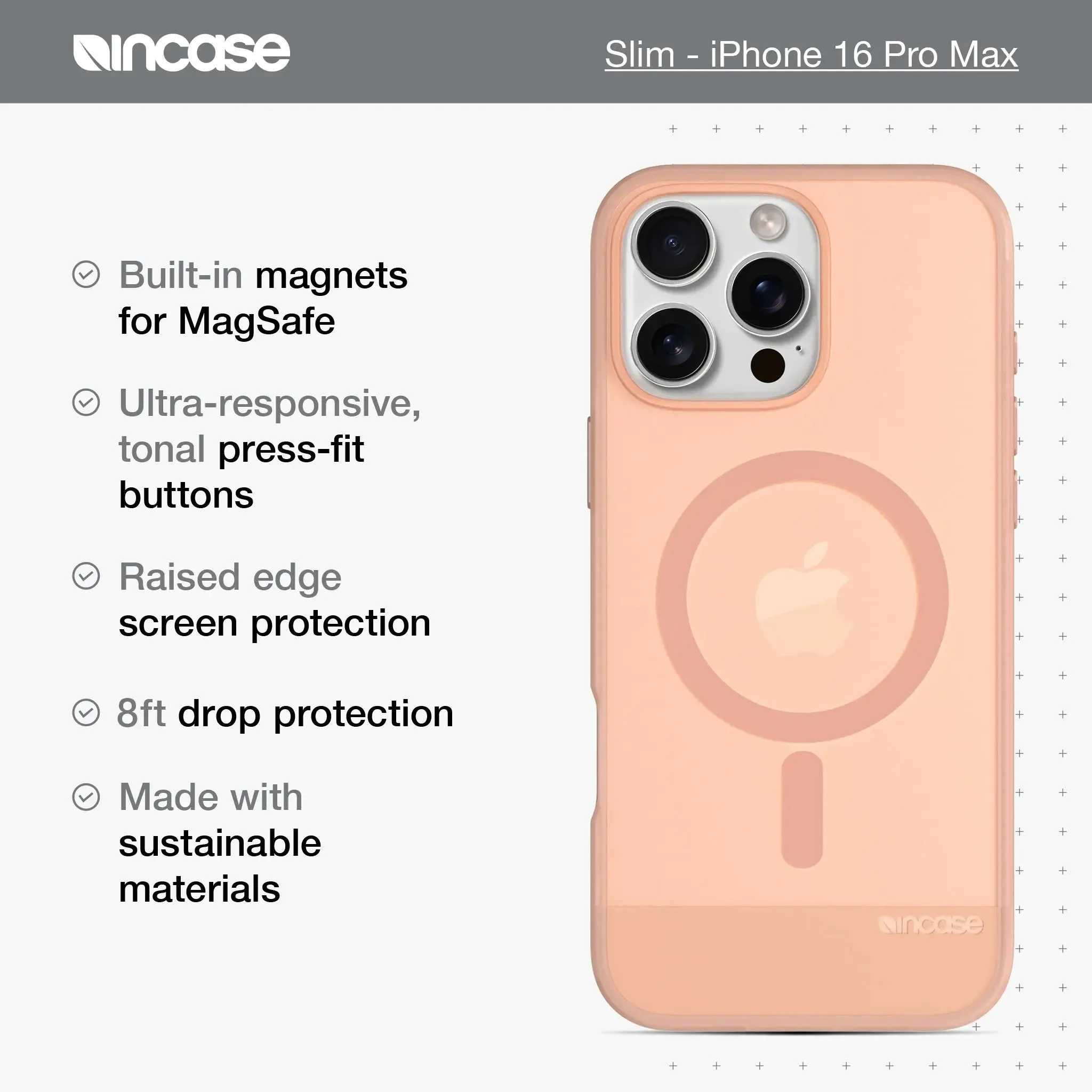 Slim Case with MagSafe for iPhone 16 Pro Max