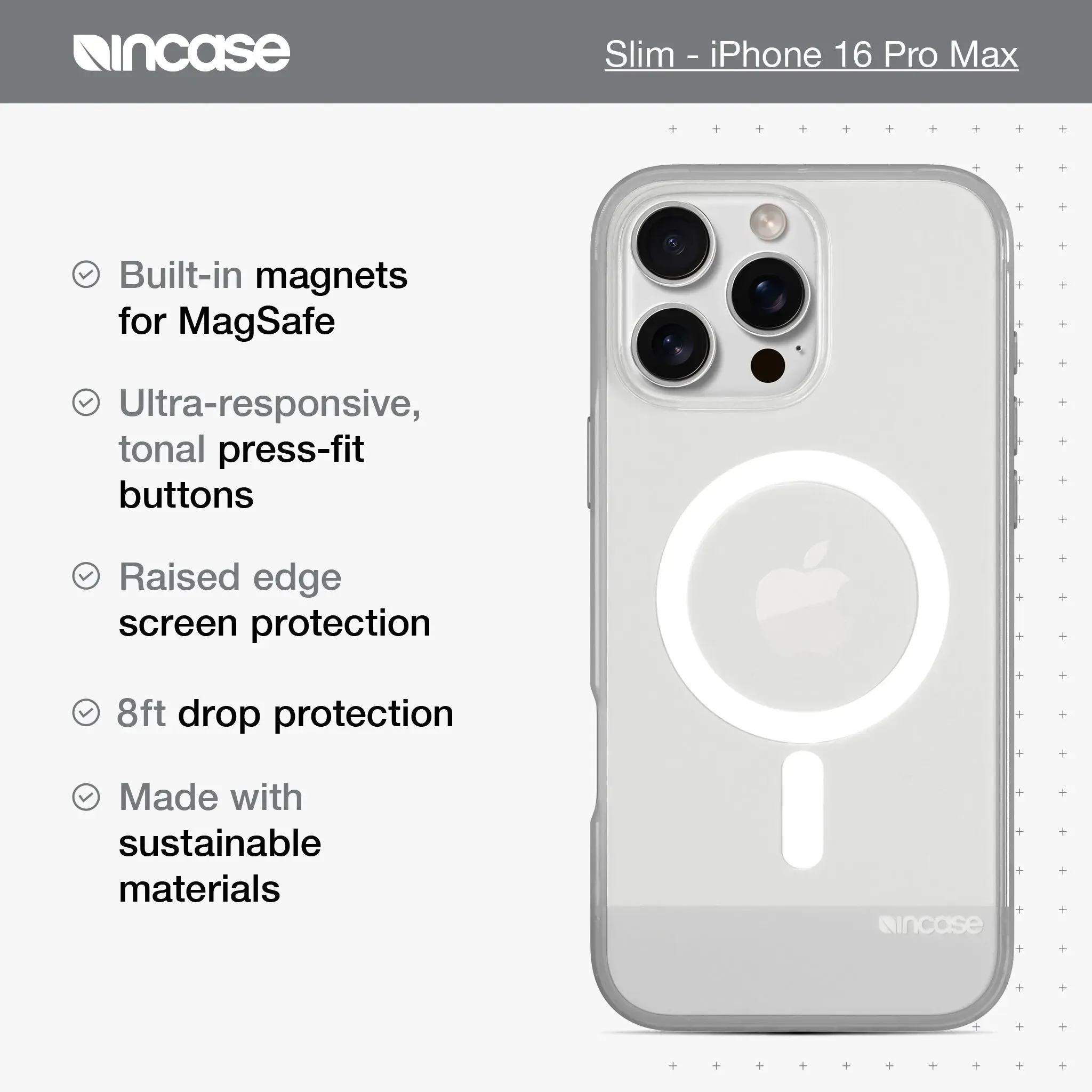 Slim Case with MagSafe for iPhone 16 Pro Max