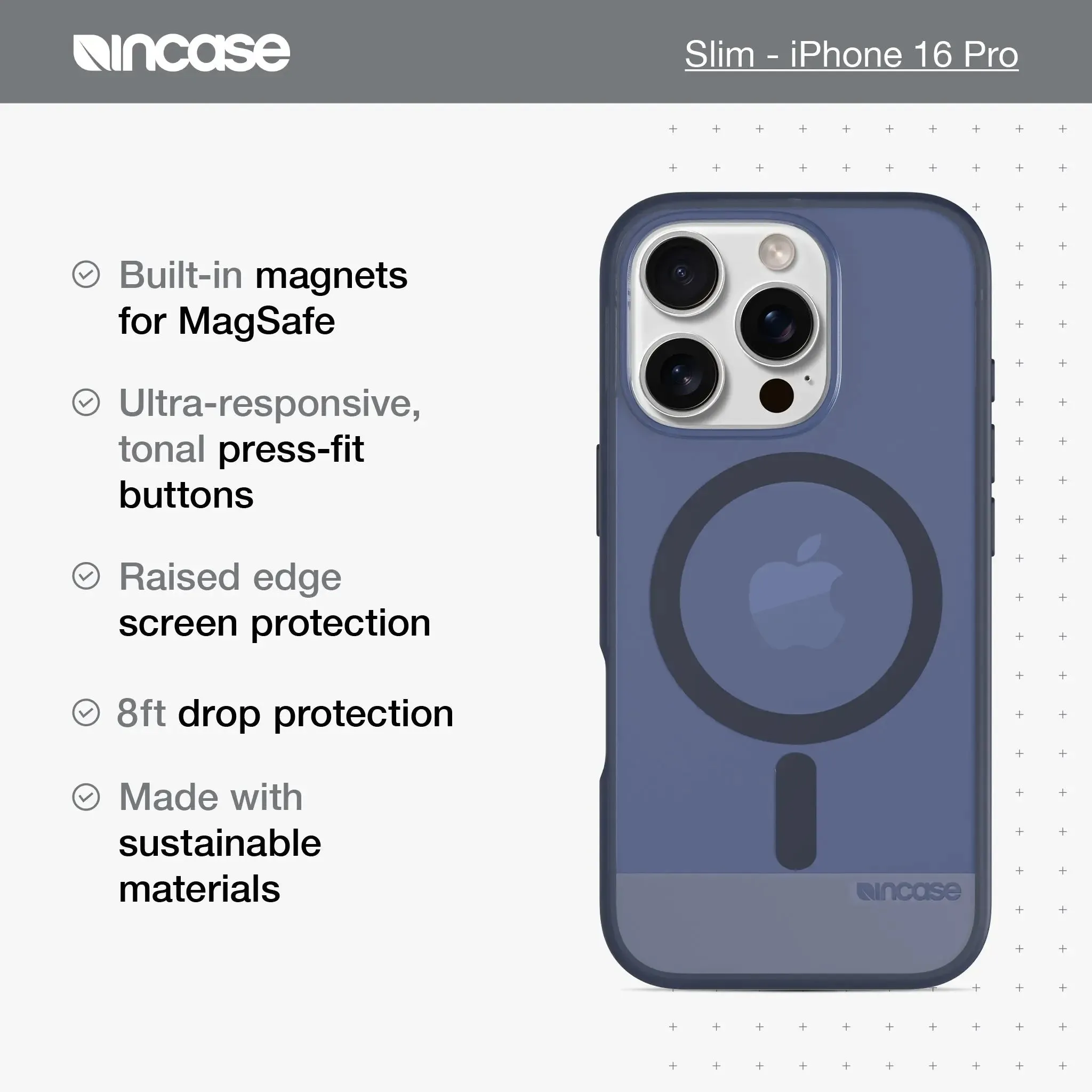 Slim Case with MagSafe for iPhone 16 Pro