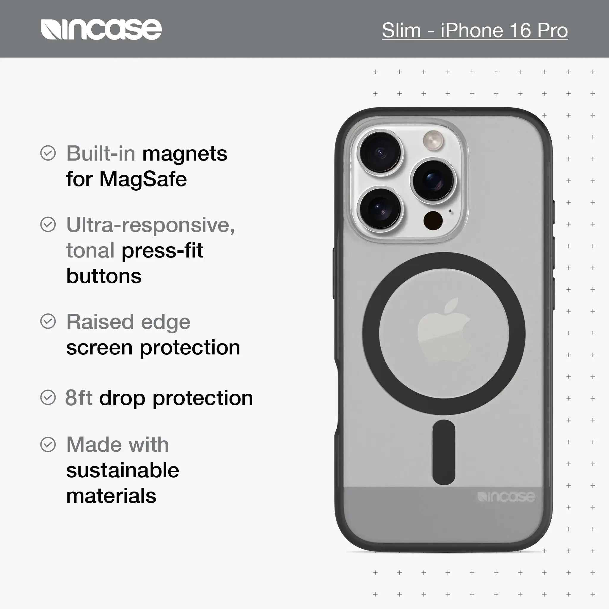 Slim Case with MagSafe for iPhone 16 Pro