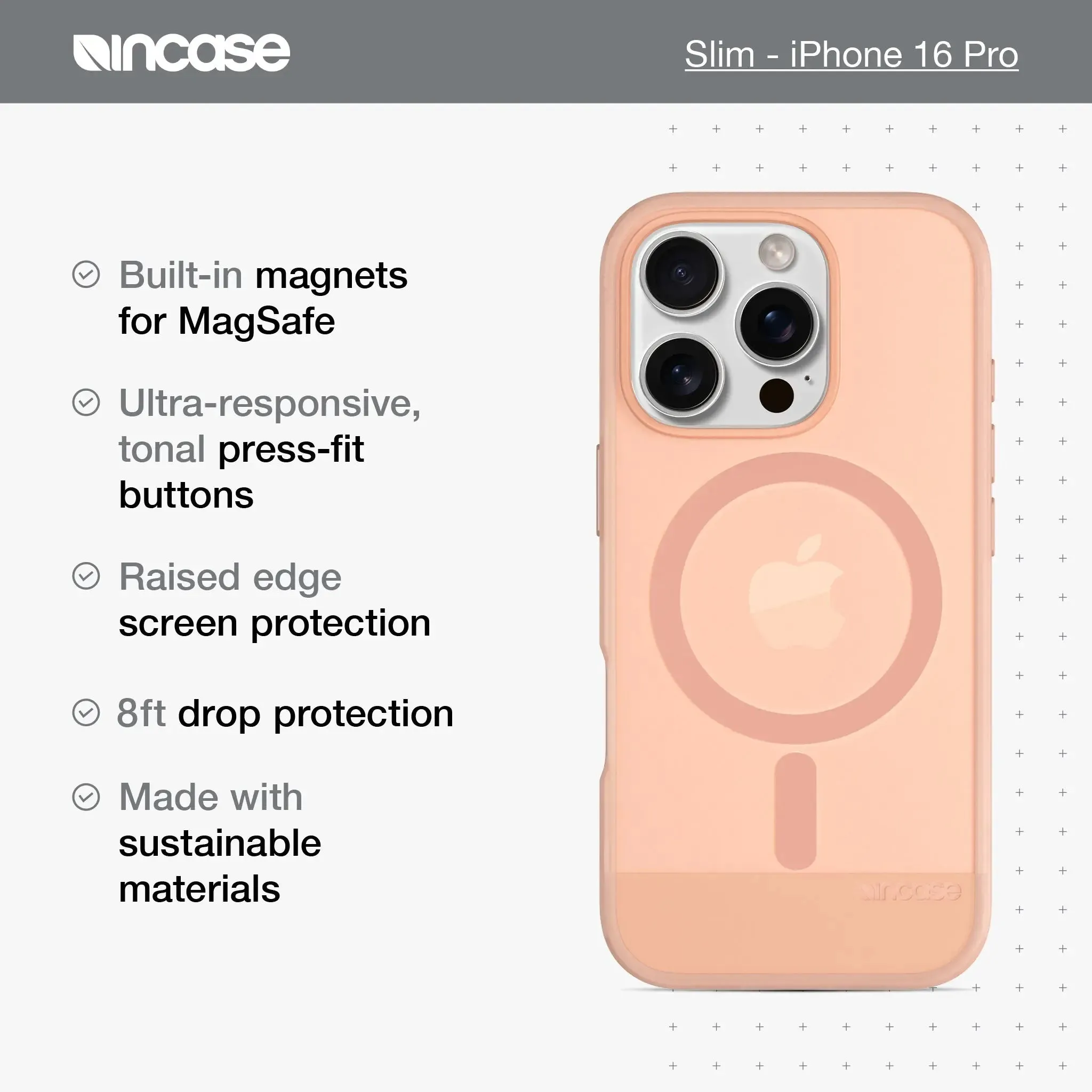 Slim Case with MagSafe for iPhone 16 Pro