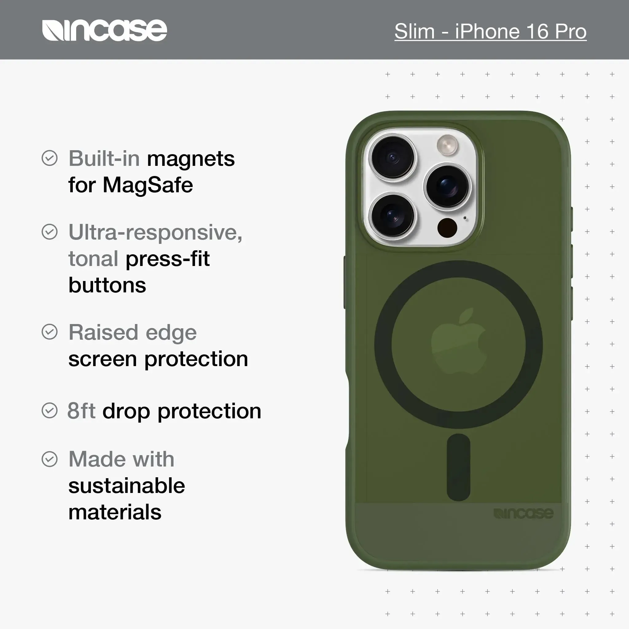 Slim Case with MagSafe for iPhone 16 Pro