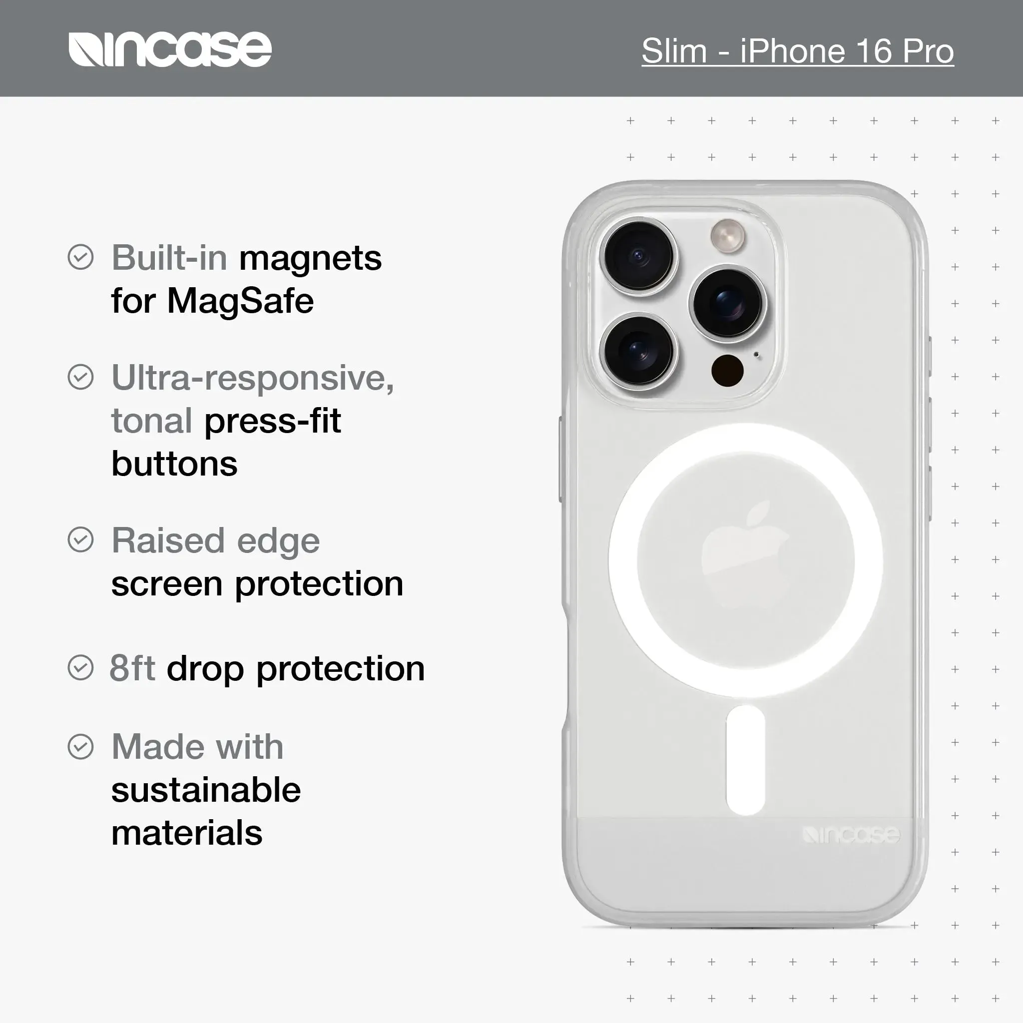 Slim Case with MagSafe for iPhone 16 Pro