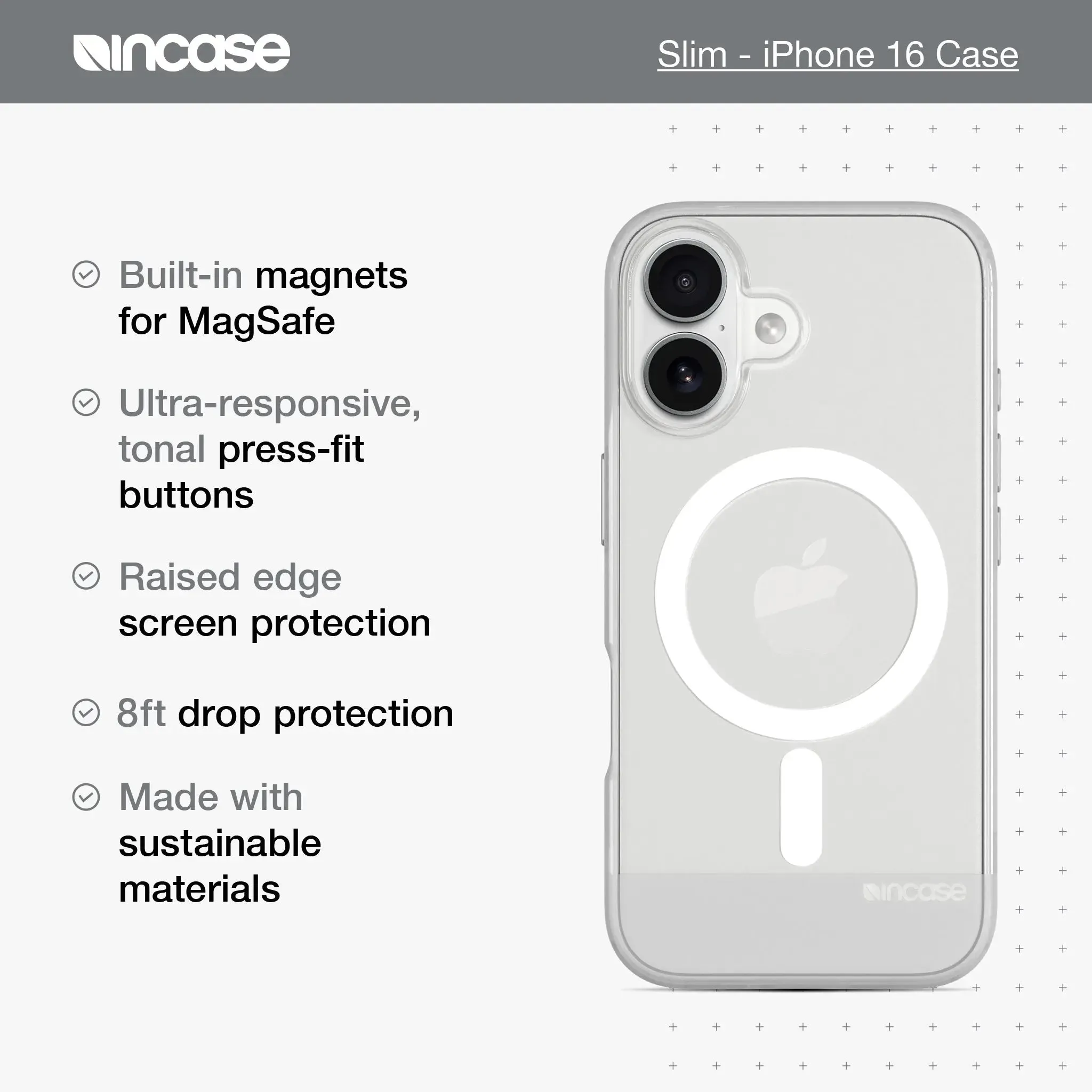 Slim Case with MagSafe for iPhone 16
