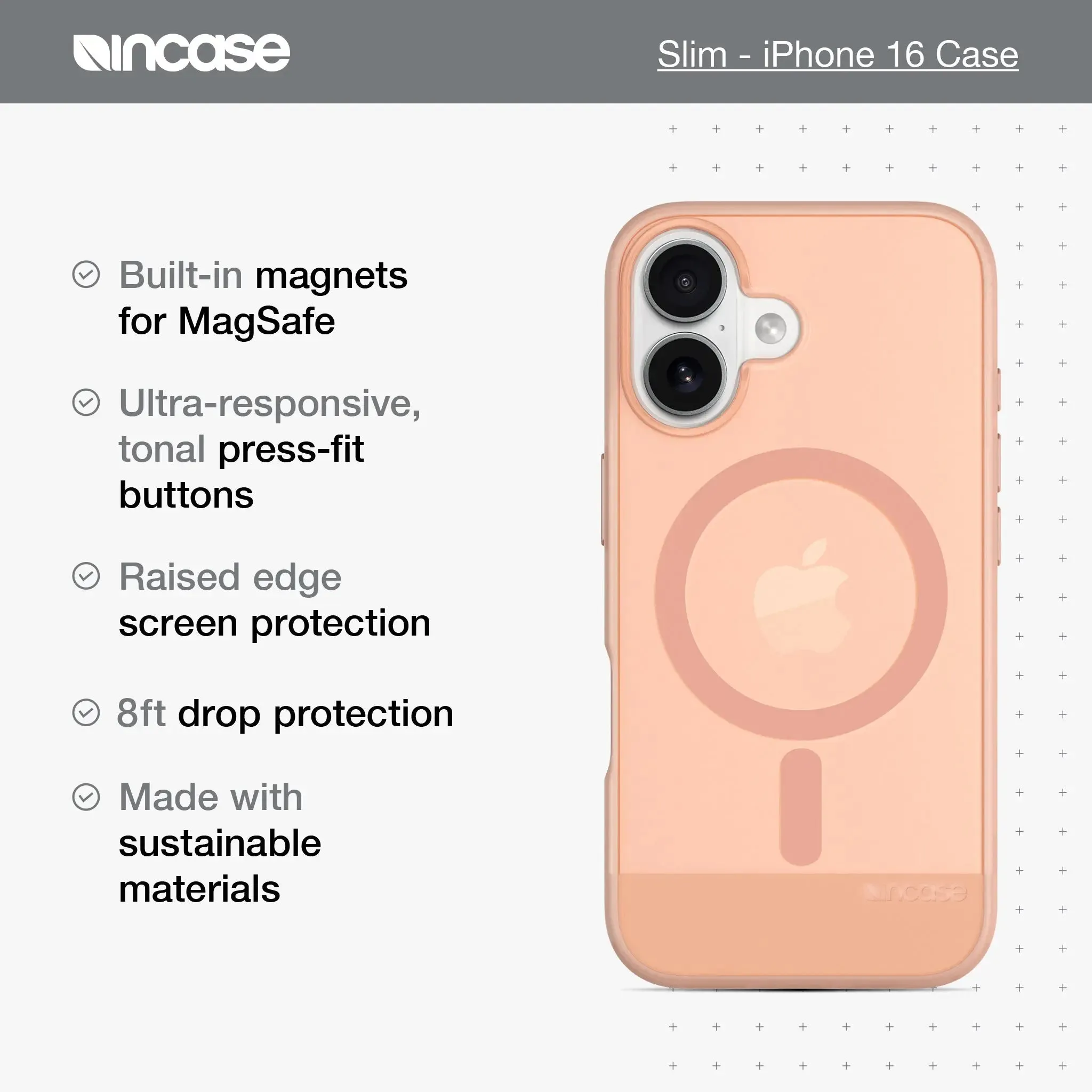 Slim Case with MagSafe for iPhone 16