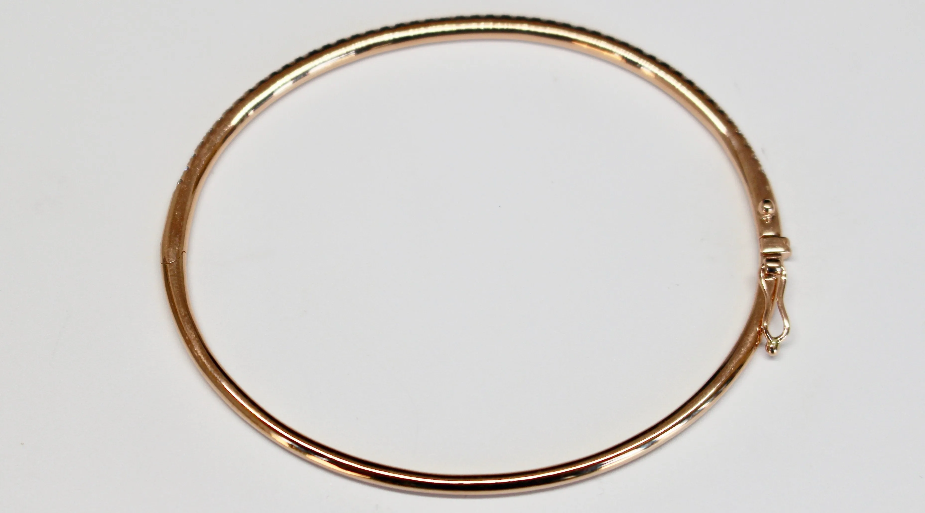 Slim Diamond Bangle