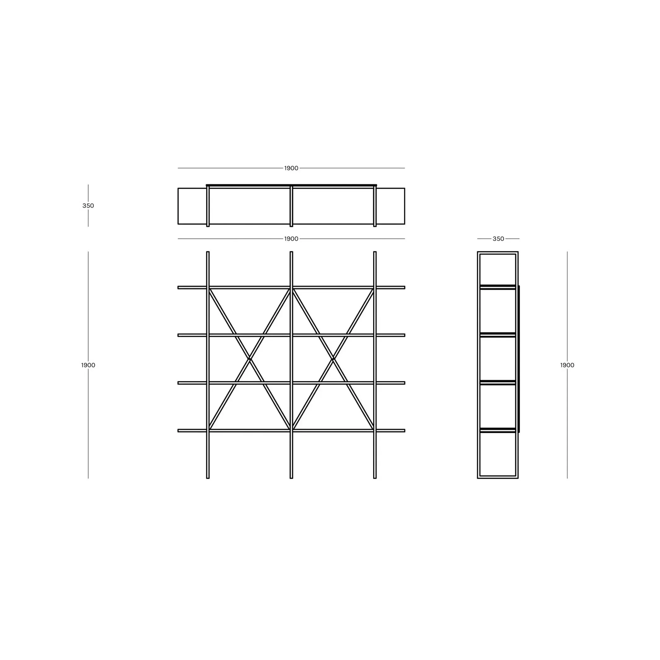 Slim Irony - Bookcase