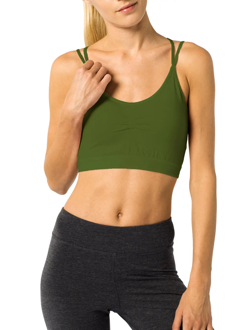 Slim Studio Bra (sencha)